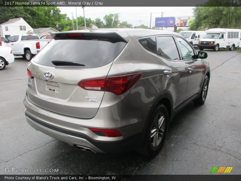 Mineral Gray / Gray 2017 Hyundai Santa Fe Sport AWD