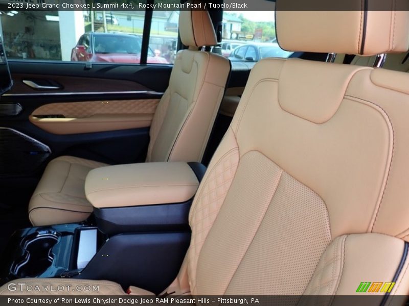 Rear Seat of 2023 Grand Cherokee L Summit 4x4