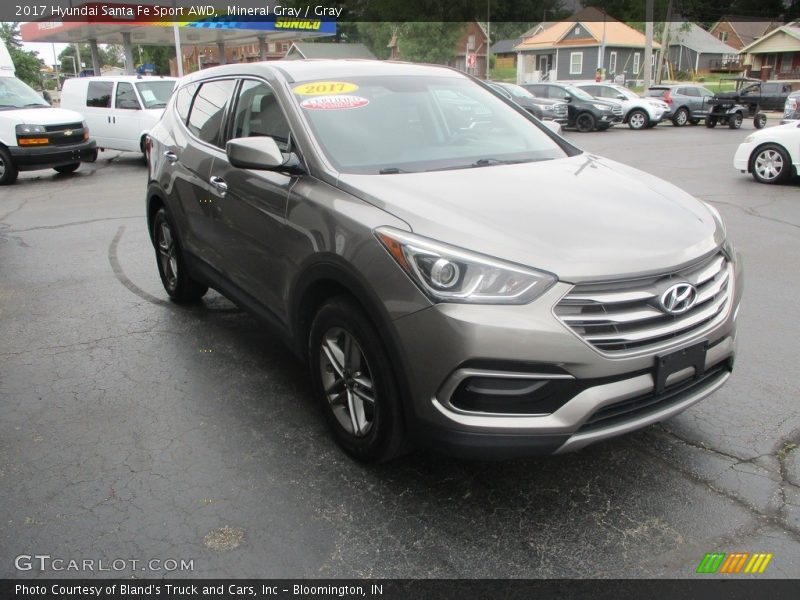 Mineral Gray / Gray 2017 Hyundai Santa Fe Sport AWD