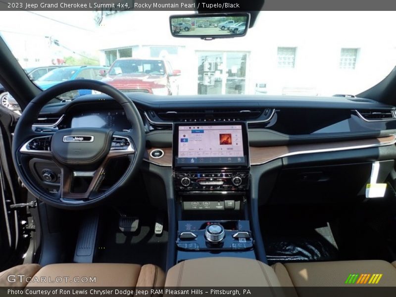 Rocky Mountain Pearl / Tupelo/Black 2023 Jeep Grand Cherokee L Summit 4x4