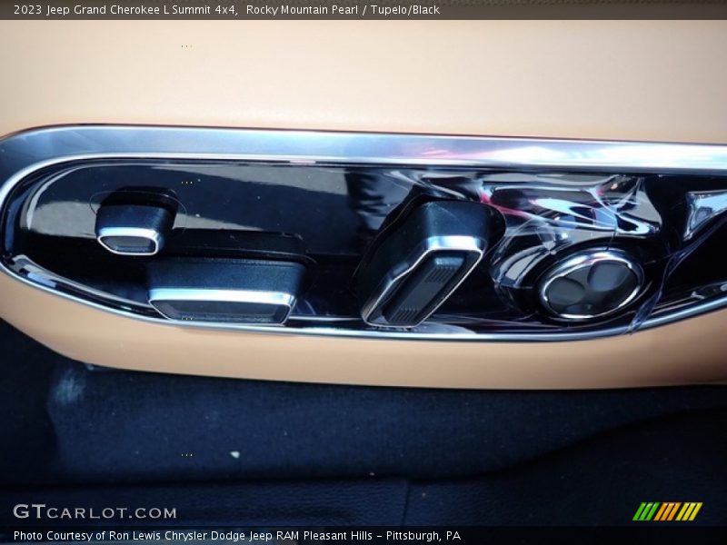 Rocky Mountain Pearl / Tupelo/Black 2023 Jeep Grand Cherokee L Summit 4x4