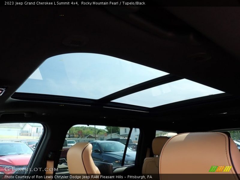 Rocky Mountain Pearl / Tupelo/Black 2023 Jeep Grand Cherokee L Summit 4x4