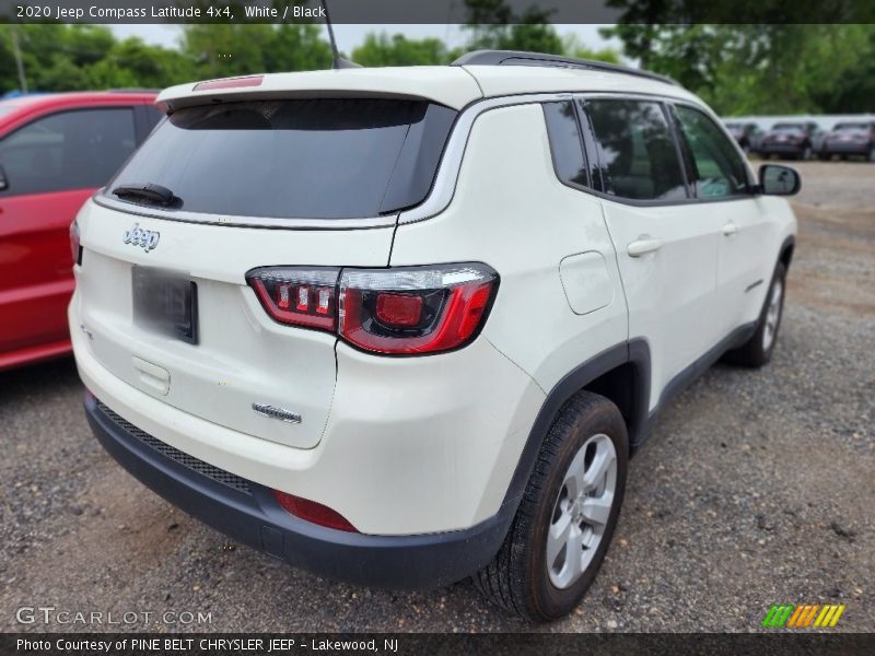 White / Black 2020 Jeep Compass Latitude 4x4