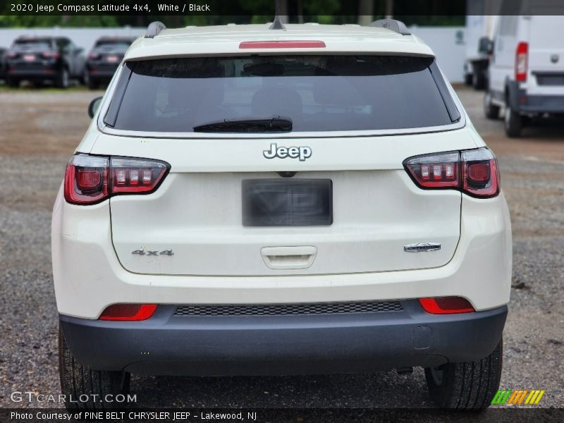 White / Black 2020 Jeep Compass Latitude 4x4
