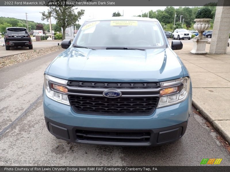 Area 51 / Navy Pier/Medium Dark Slate 2022 Ford Maverick XLT
