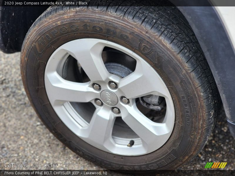 White / Black 2020 Jeep Compass Latitude 4x4