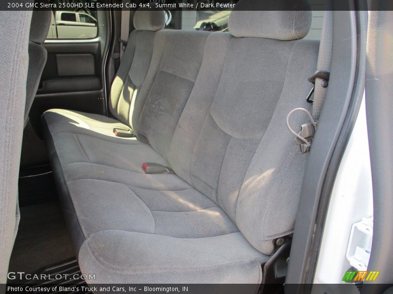 Summit White / Dark Pewter 2004 GMC Sierra 2500HD SLE Extended Cab 4x4