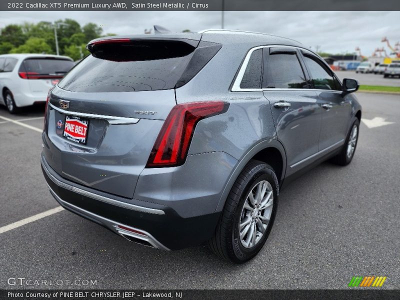 Satin Steel Metallic / Cirrus 2022 Cadillac XT5 Premium Luxury AWD