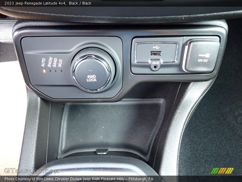 Black / Black 2023 Jeep Renegade Latitude 4x4