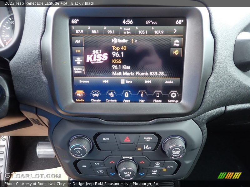 Black / Black 2023 Jeep Renegade Latitude 4x4
