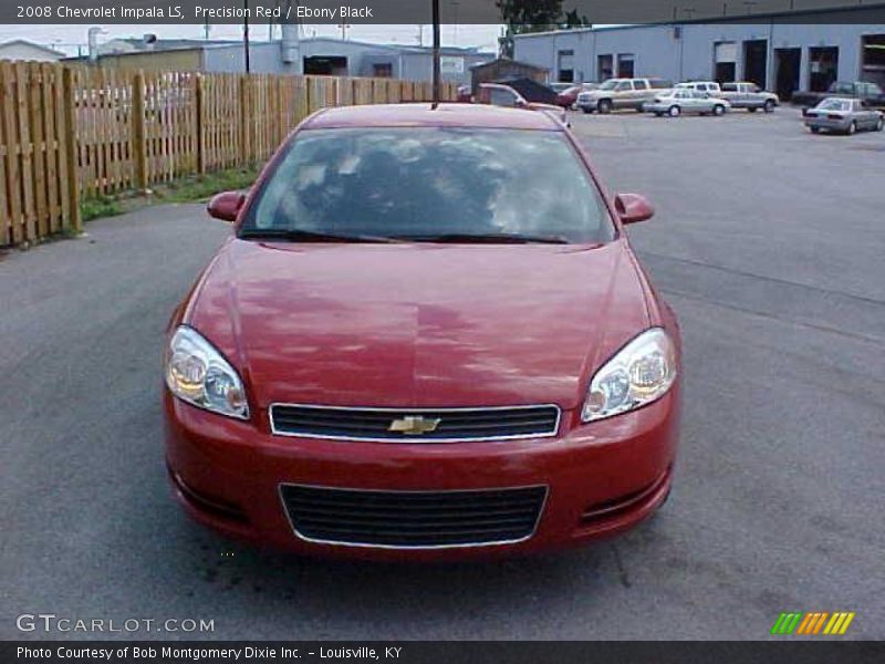 Precision Red / Ebony Black 2008 Chevrolet Impala LS