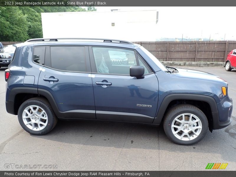 Slate Blue Pearl / Black 2023 Jeep Renegade Latitude 4x4