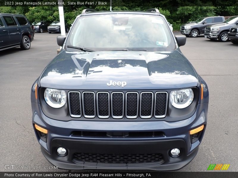 Slate Blue Pearl / Black 2023 Jeep Renegade Latitude 4x4