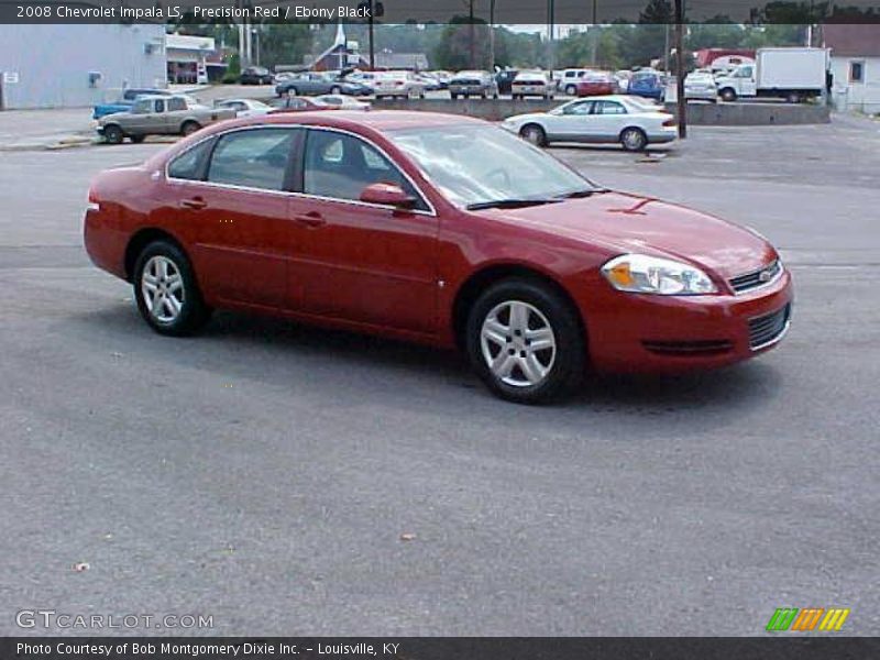 Precision Red / Ebony Black 2008 Chevrolet Impala LS