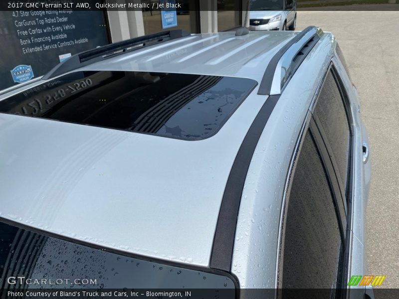 Quicksilver Metallic / Jet Black 2017 GMC Terrain SLT AWD