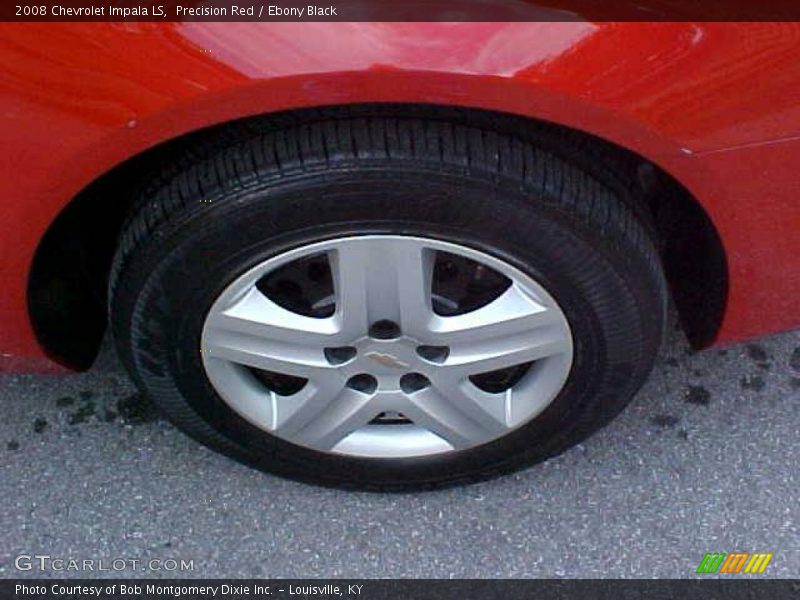 Precision Red / Ebony Black 2008 Chevrolet Impala LS