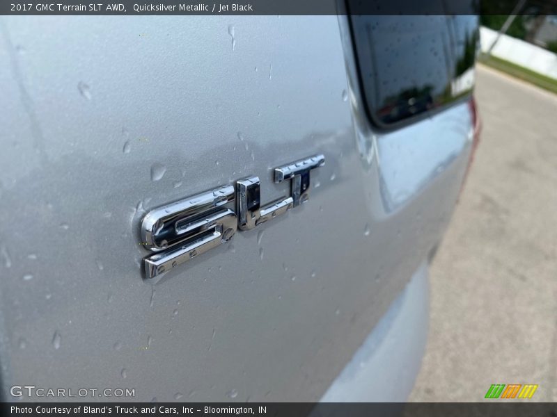 Quicksilver Metallic / Jet Black 2017 GMC Terrain SLT AWD