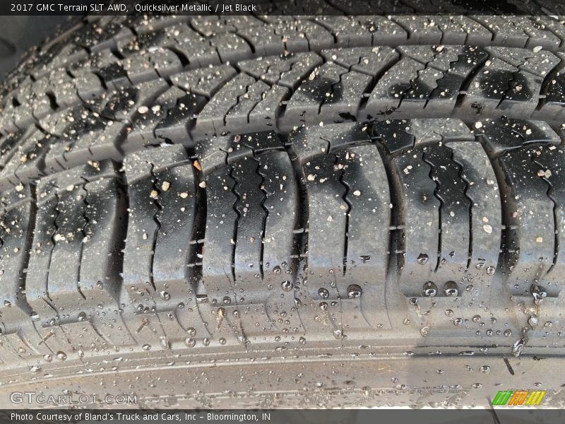 Quicksilver Metallic / Jet Black 2017 GMC Terrain SLT AWD