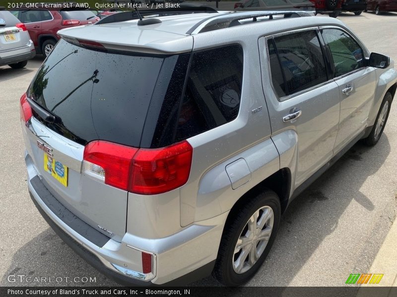 Quicksilver Metallic / Jet Black 2017 GMC Terrain SLT AWD