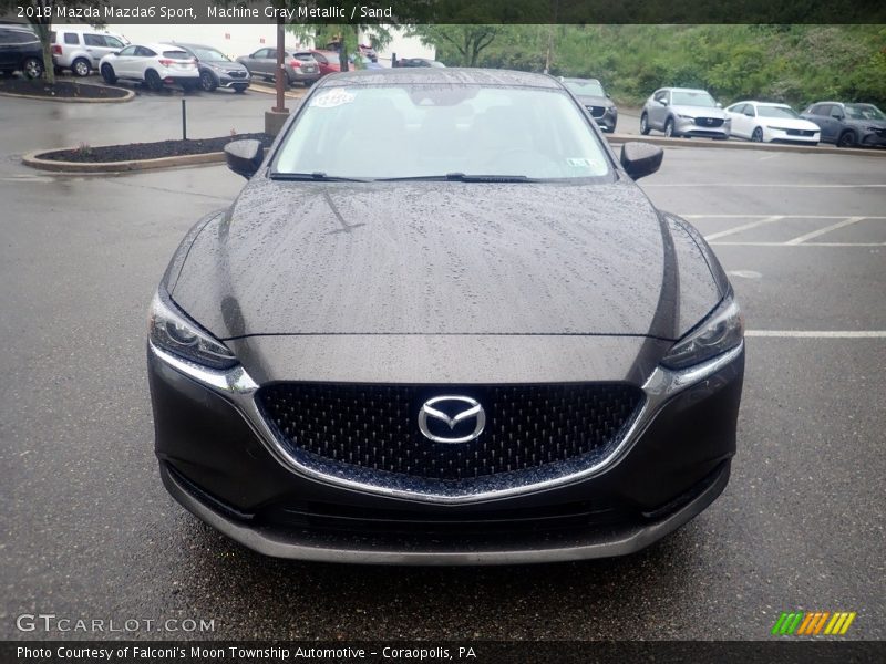 Machine Gray Metallic / Sand 2018 Mazda Mazda6 Sport