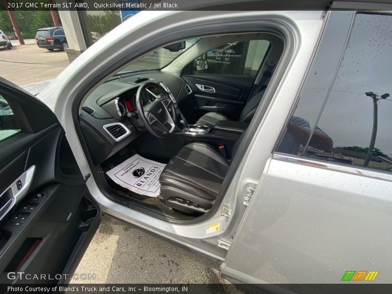 Quicksilver Metallic / Jet Black 2017 GMC Terrain SLT AWD