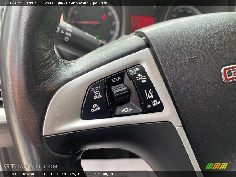 Quicksilver Metallic / Jet Black 2017 GMC Terrain SLT AWD
