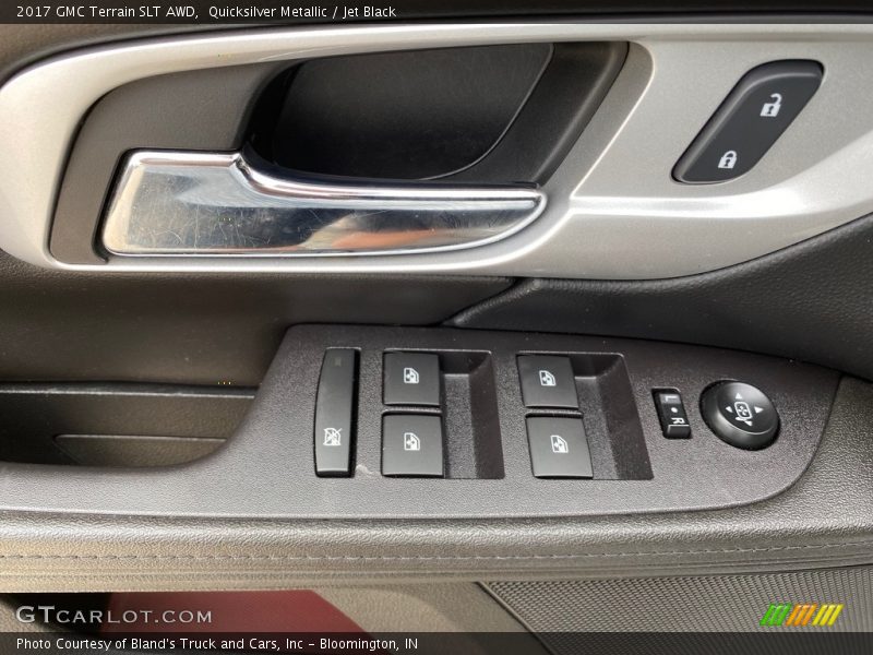 Quicksilver Metallic / Jet Black 2017 GMC Terrain SLT AWD