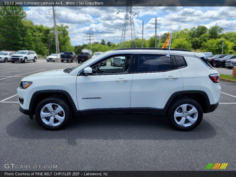  2020 Compass Latitude 4x4 White