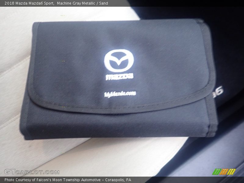 Machine Gray Metallic / Sand 2018 Mazda Mazda6 Sport