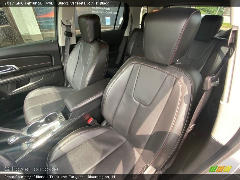 Quicksilver Metallic / Jet Black 2017 GMC Terrain SLT AWD