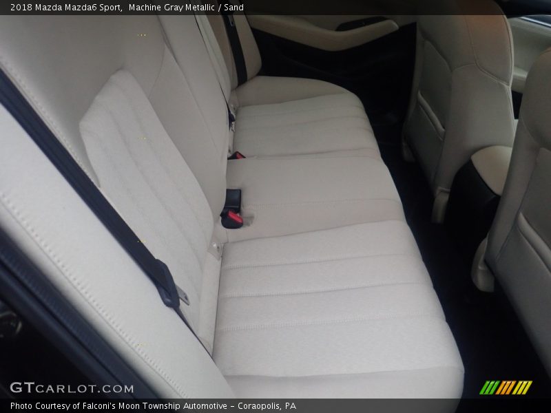 Machine Gray Metallic / Sand 2018 Mazda Mazda6 Sport