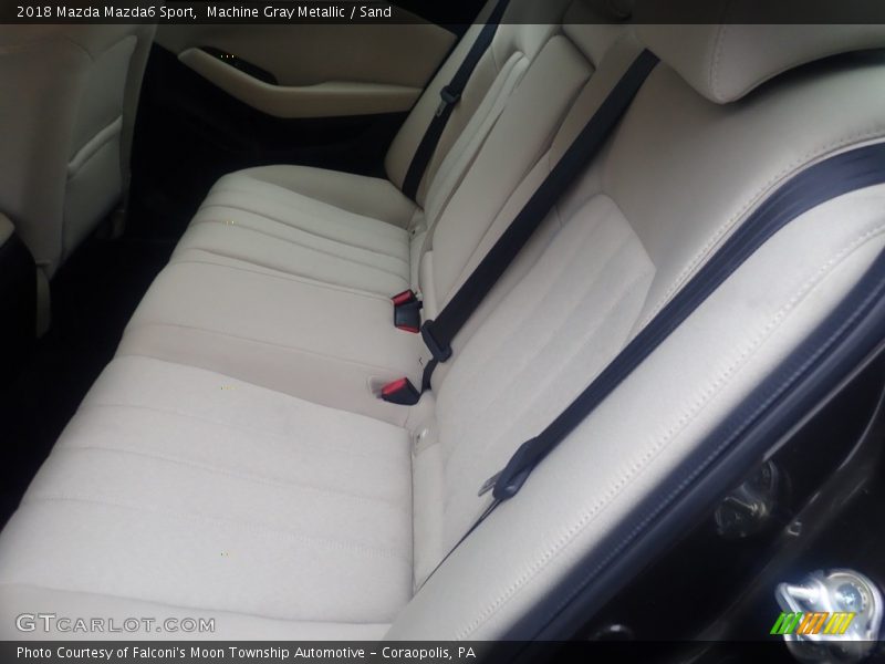 Machine Gray Metallic / Sand 2018 Mazda Mazda6 Sport