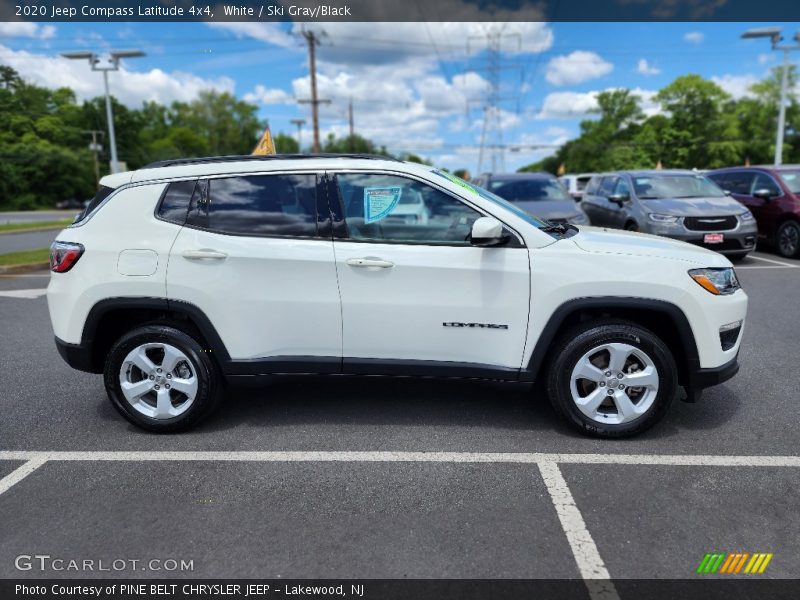  2020 Compass Latitude 4x4 White