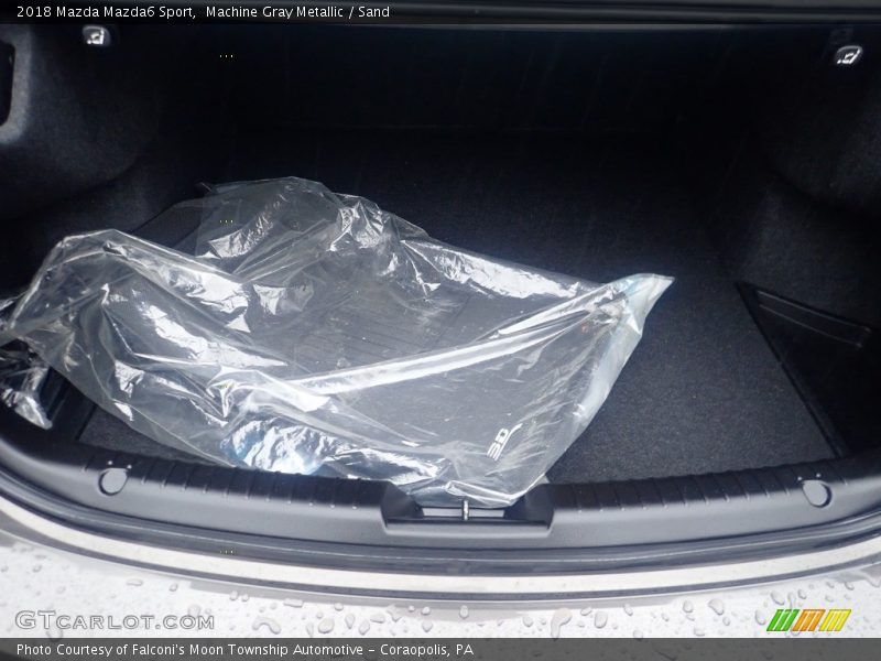 Machine Gray Metallic / Sand 2018 Mazda Mazda6 Sport