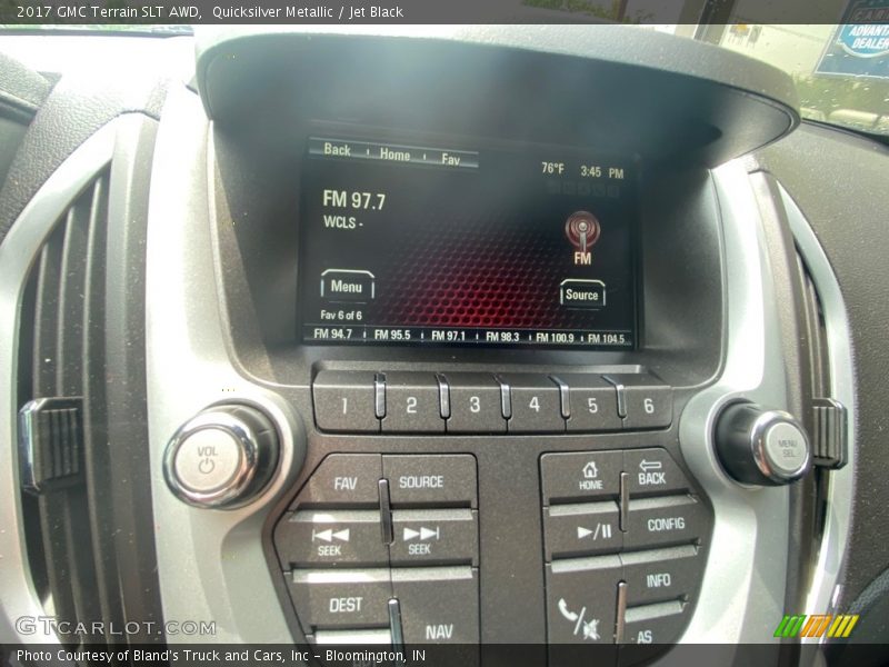 Quicksilver Metallic / Jet Black 2017 GMC Terrain SLT AWD