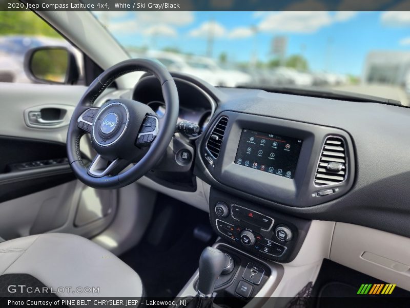 Dashboard of 2020 Compass Latitude 4x4