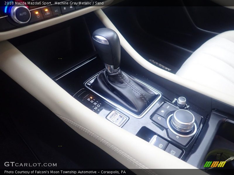 Machine Gray Metallic / Sand 2018 Mazda Mazda6 Sport