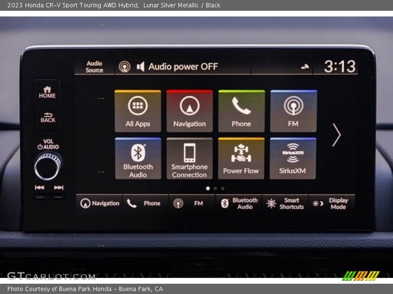 Controls of 2023 CR-V Sport Touring AWD Hybrid