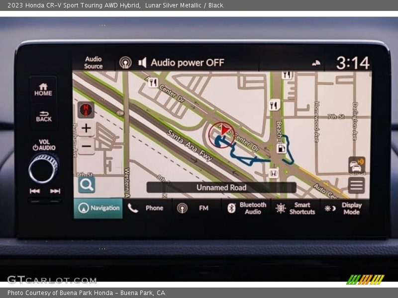 Navigation of 2023 CR-V Sport Touring AWD Hybrid