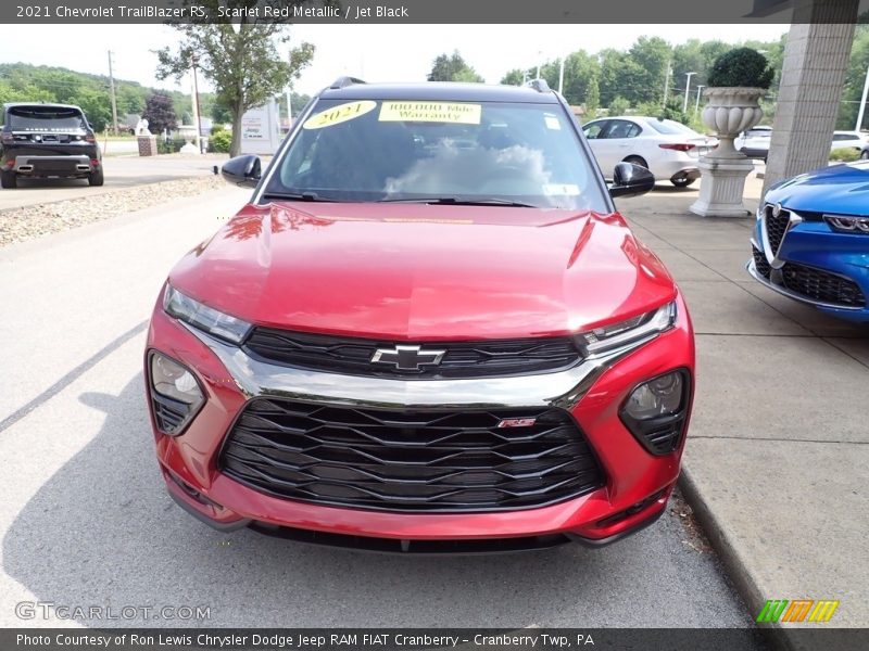 Scarlet Red Metallic / Jet Black 2021 Chevrolet TrailBlazer RS