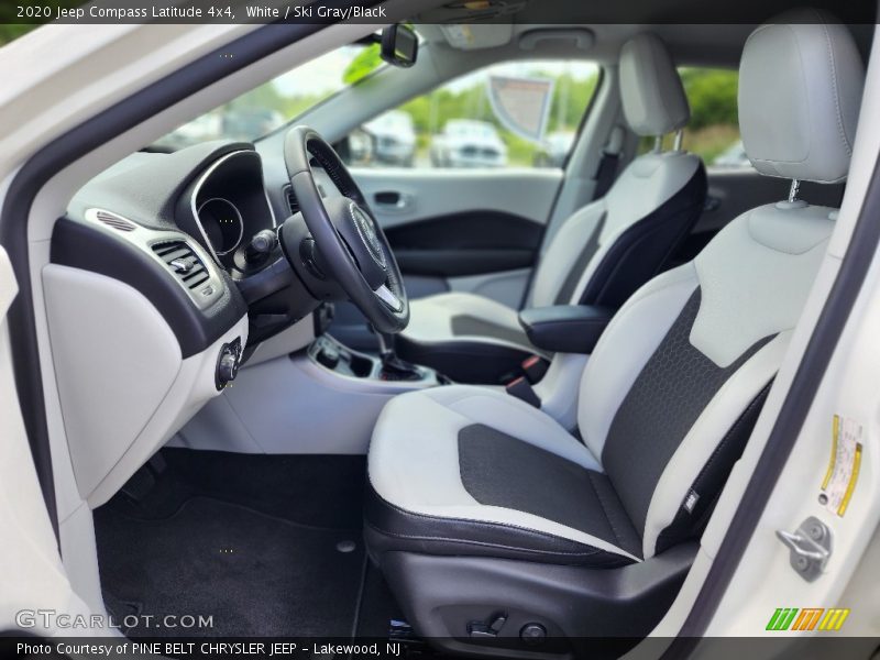 Front Seat of 2020 Compass Latitude 4x4
