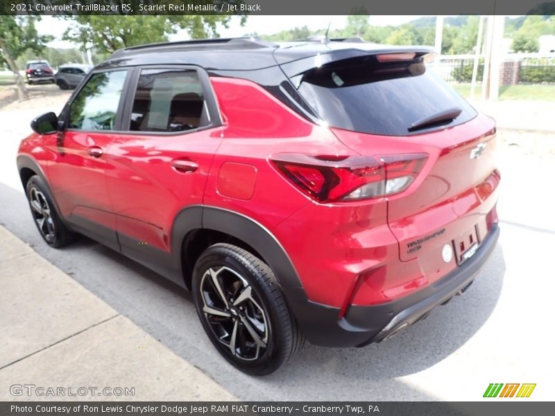 Scarlet Red Metallic / Jet Black 2021 Chevrolet TrailBlazer RS