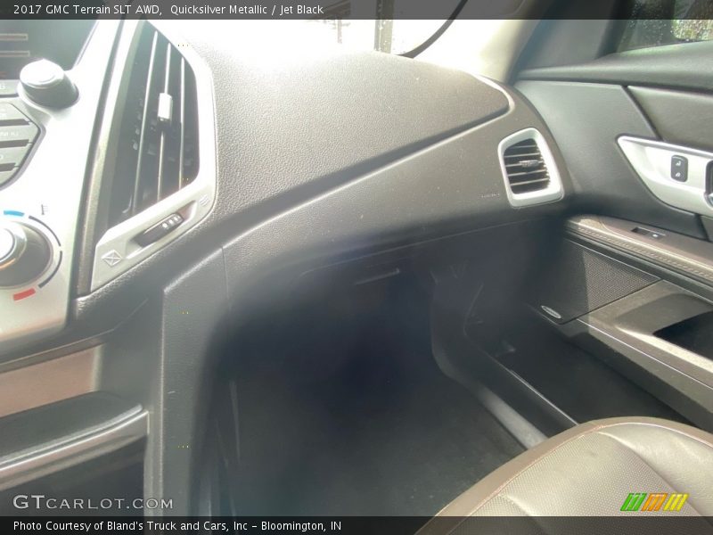 Quicksilver Metallic / Jet Black 2017 GMC Terrain SLT AWD