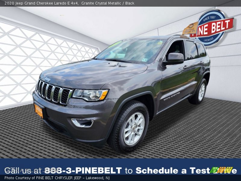 Granite Crystal Metallic / Black 2020 Jeep Grand Cherokee Laredo E 4x4