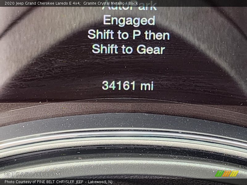 Granite Crystal Metallic / Black 2020 Jeep Grand Cherokee Laredo E 4x4