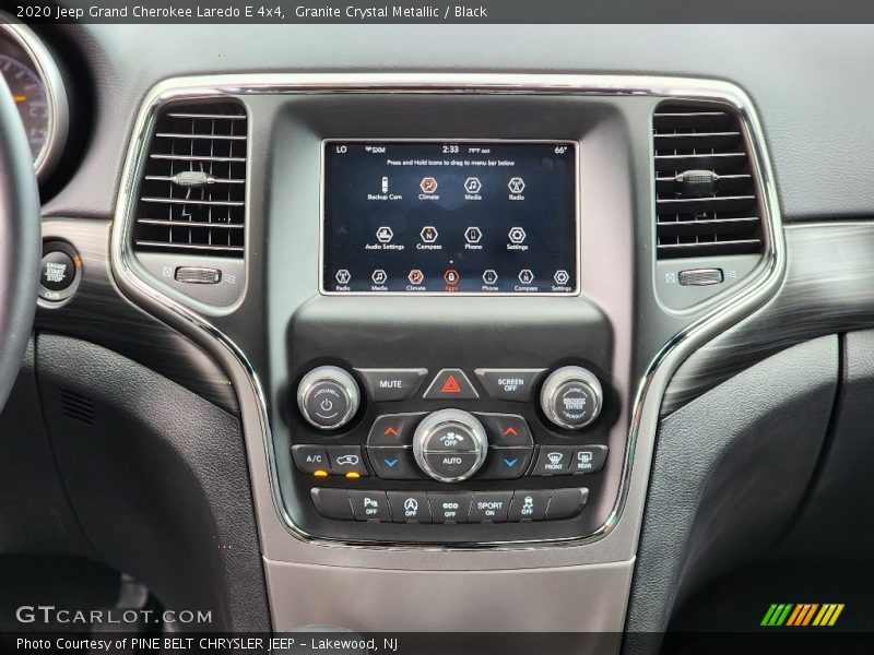 Granite Crystal Metallic / Black 2020 Jeep Grand Cherokee Laredo E 4x4