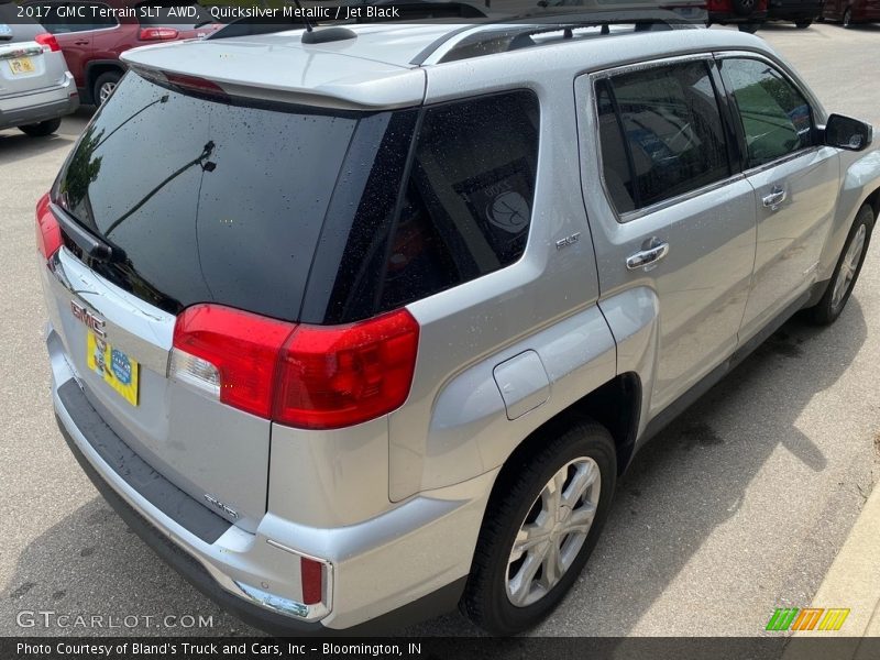 Quicksilver Metallic / Jet Black 2017 GMC Terrain SLT AWD