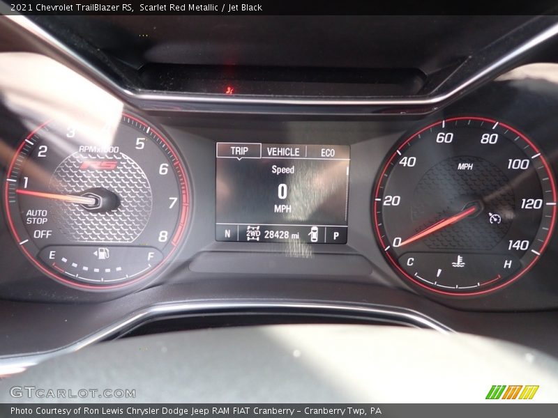 Scarlet Red Metallic / Jet Black 2021 Chevrolet TrailBlazer RS