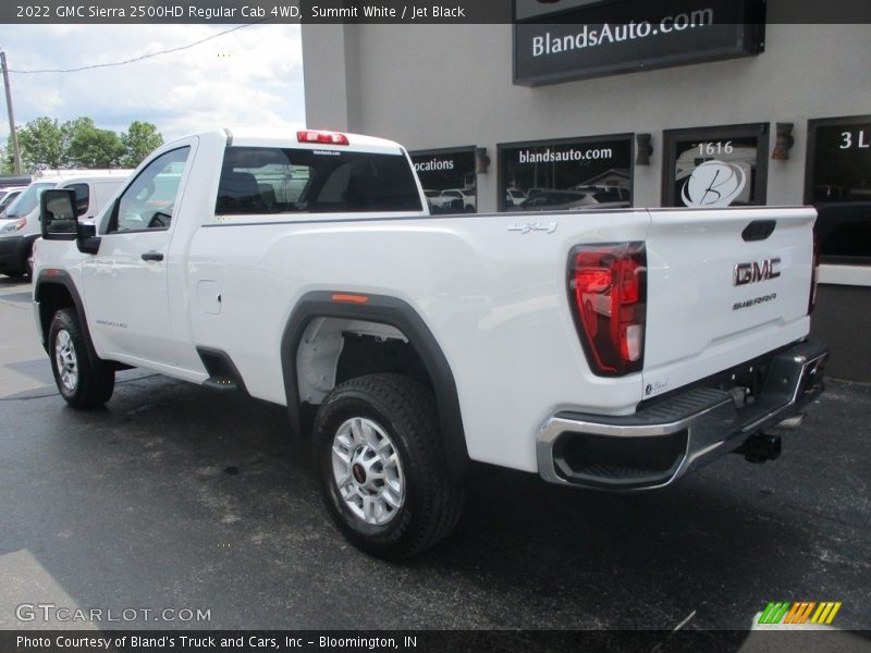 Summit White / Jet Black 2022 GMC Sierra 2500HD Regular Cab 4WD