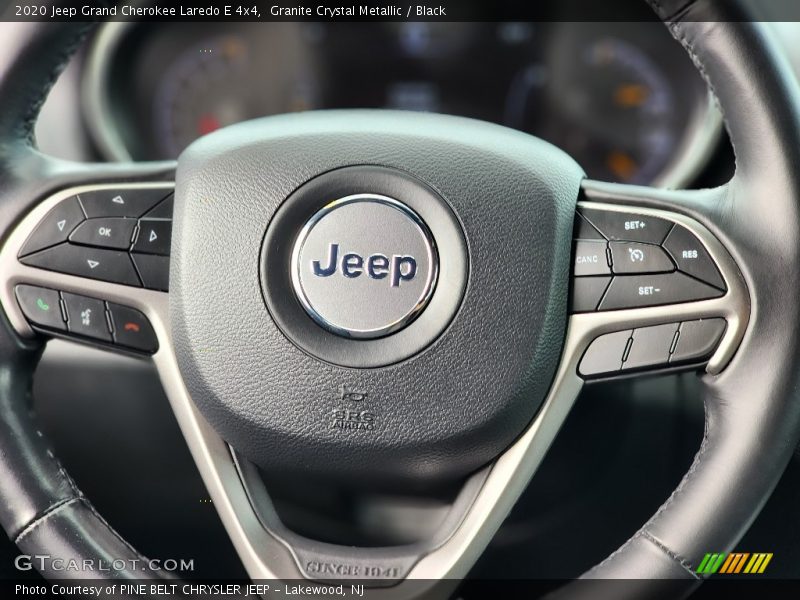 Granite Crystal Metallic / Black 2020 Jeep Grand Cherokee Laredo E 4x4